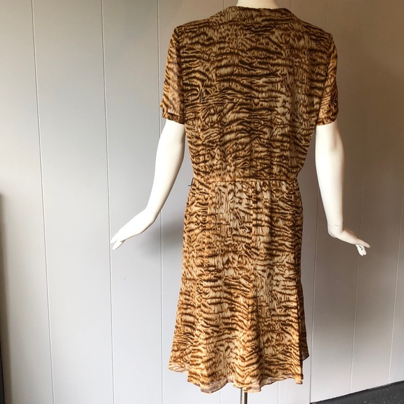 Dana Bushman Silk A-Line Dress - Picture 3 of 8